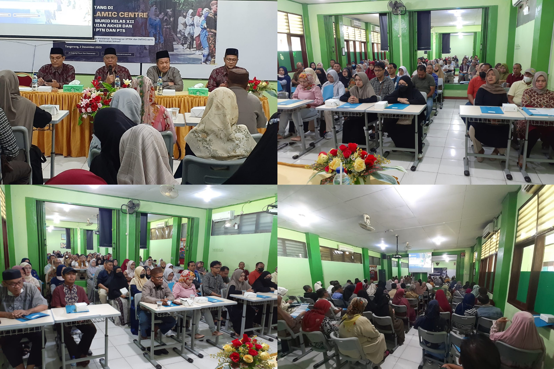 RAPAT WALI MURID KELAS XII SMA ISLAMIC CENTRE “PERSIAPAN UJIAN AKHIR DAN PENYALURAN PTN DAN PTS”